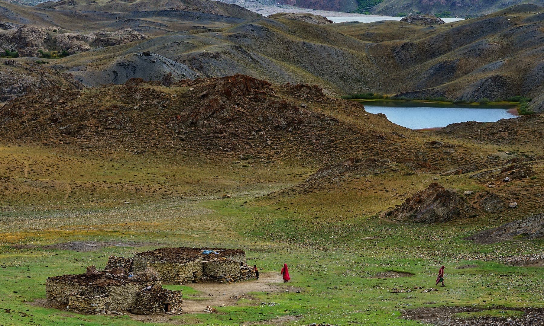 A house between Lashkargaz and Laila Rabat. — *Photo by author*