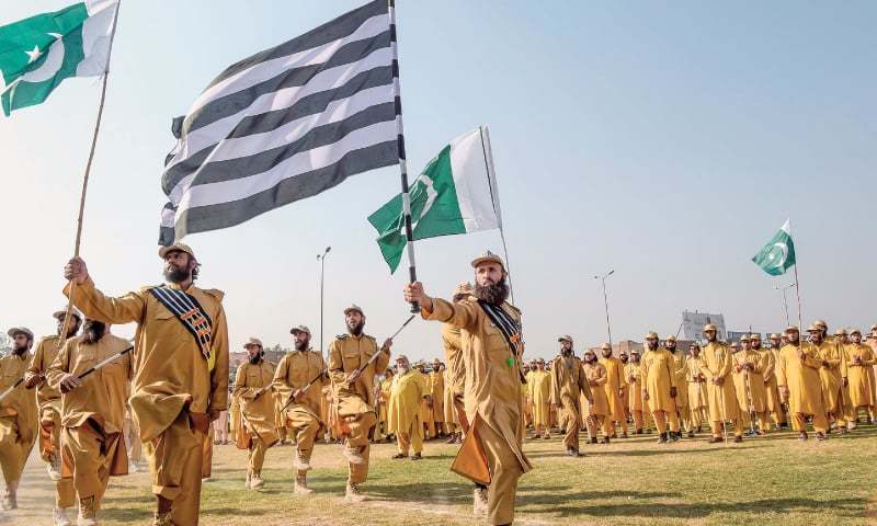 The Jamiat Ulema-i-Islam-Fazl (JUI-F) on Saturday challenged the government’s decision of banning its volunteer group, Ansarul Islam, before the Islamabad High Court (IHC). — AFP/File