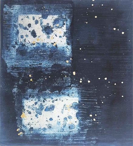 The Indigo Sea I (2015), Noorjehan Bilgrami