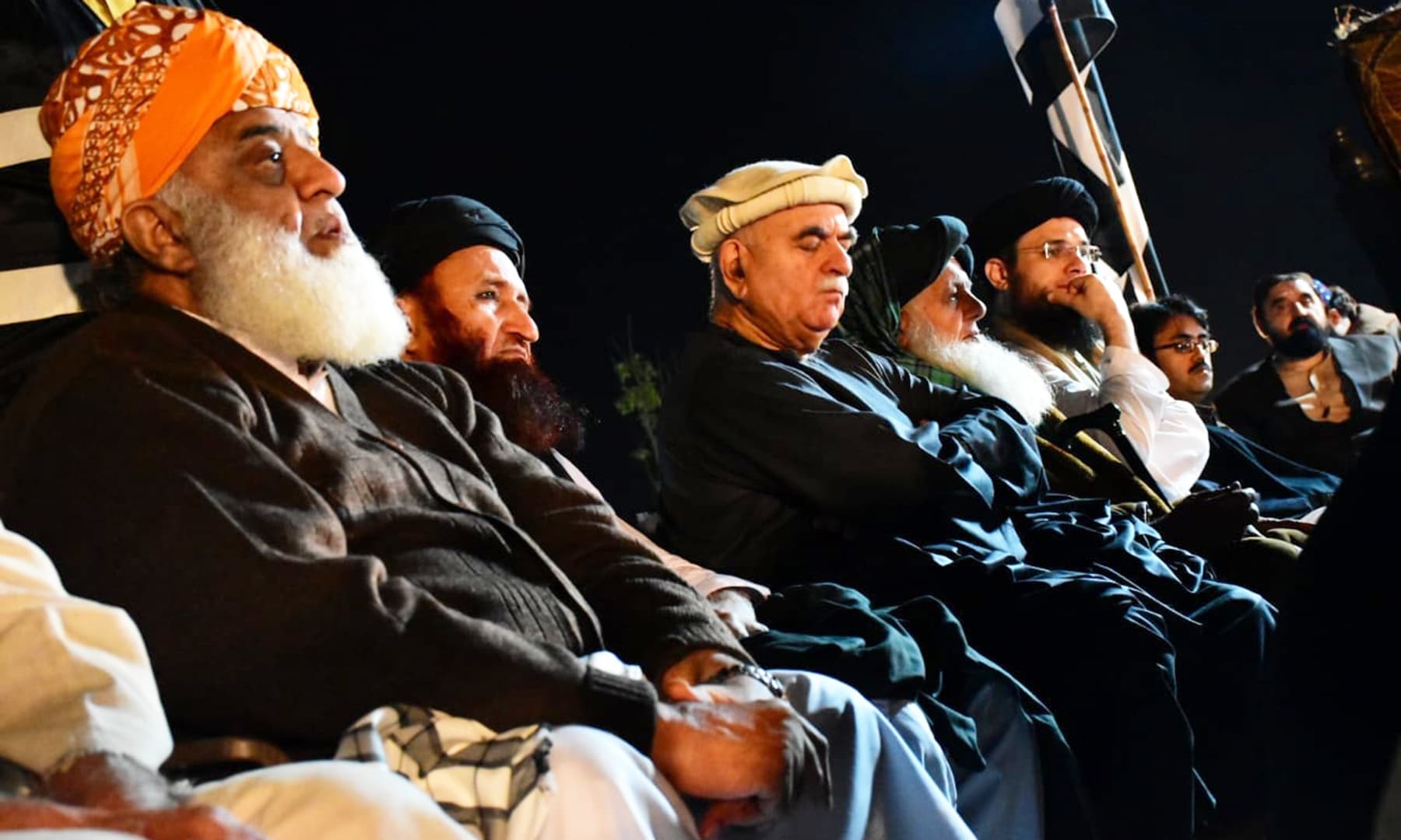 All photos courtesy Jamiat Ulama-e-Islam Pakistan Facebook page