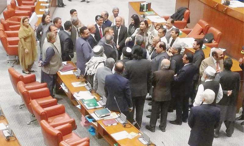 Members of the committee took up the matter with Senate Chairman Sadiq Sanjrani immediately following a unanimous decision and registered their complaint with the government’s officials. — INP/File Members of the committee took up the matter with Senate Chairman Sadiq Sanjrani immediately following a unanimous decision and registered their complaint with the government’s officials. — INP/File