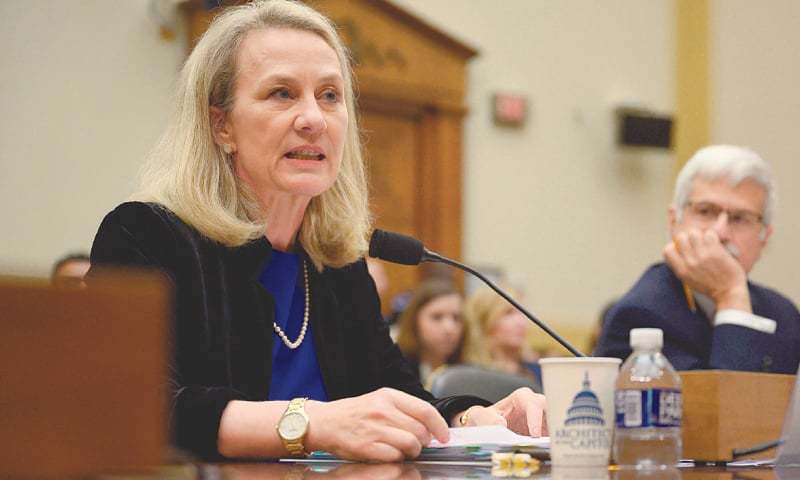 The United States plans to send 15 trade delegations to Pakistan next year to explore possibilities for expanding trade with the country, says Assistant Secretary of State Alice Wells. — AFP/File