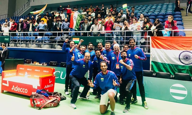 India will travel to Croatia in March 2020 for the world group qualifiers if they win the best-of-five rubber. — Photo courtesy Leander Paes' official Twitter account