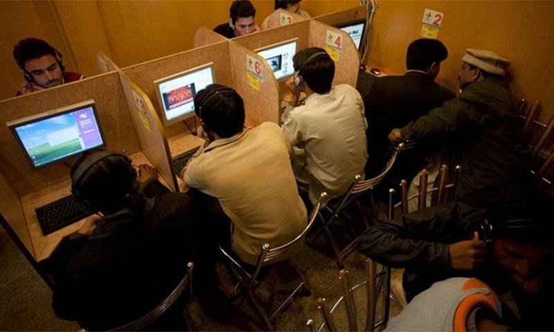 Internet, telephone and analogue TV services have been completely restored. — Dawn/File Internet, telephone and analogue TV services have been completely restored. — Dawn/File
