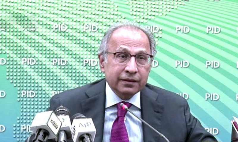 Finance Adviser Dr Abdul Hafeez Shaikh has ordered the Federal Board of Revenue (FBR) to expedite the payment of nearly Rs10 billion worth of customs duty drawback to exporters. — DawnNewsTV/File