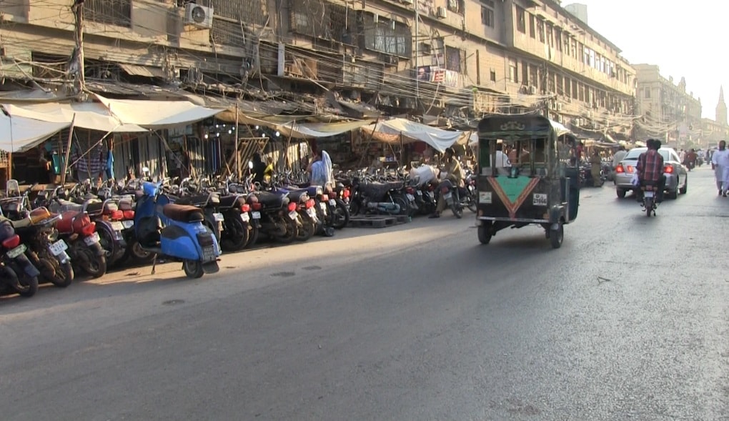 The biggest challenge for Pakistan is its number of motorcycles and three-wheelers. —*Image by Zofeen T. Ebrahim*