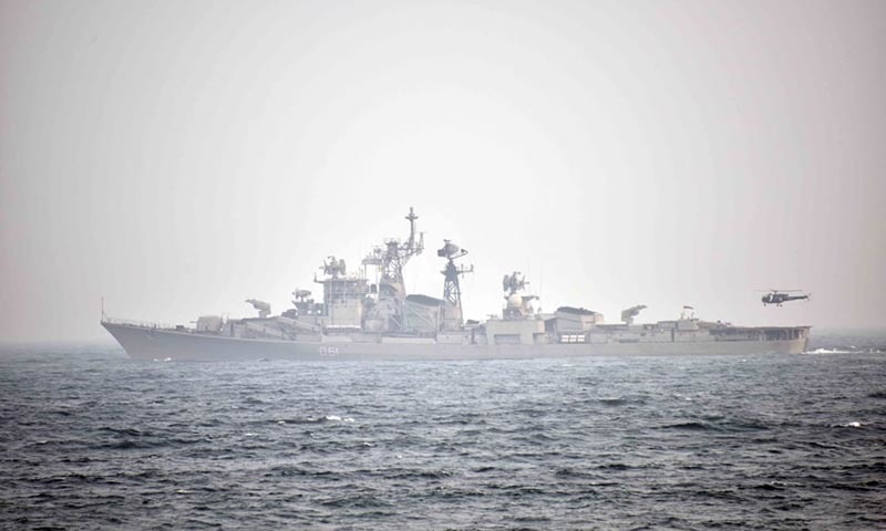 It is doubtful that Gulf nations are aware of India&rsquo;s naval ambitions