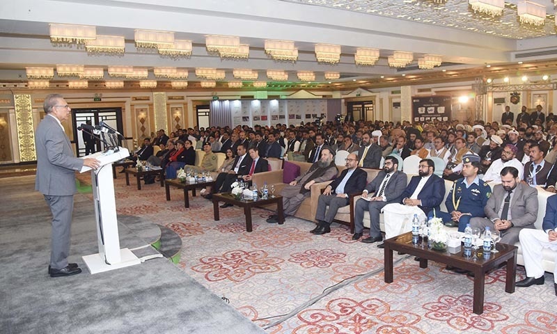 President Dr Arif Alvi said on Monday that society’s mindset needs to change in order to promote education for girls. — President of Pakistan Twitter President Dr Arif Alvi said on Monday that society’s mindset needs to change in order to promote education for girls. — President of Pakistan Twitter