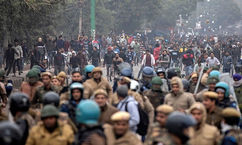 اخبار کے مطابق امیت شاہ بنگلہ دیش کے تارکین وطن مسلمانوں کو دیمک سے تعبیر کرتے ہیں&mdash;فائل فوٹو: رائٹرز