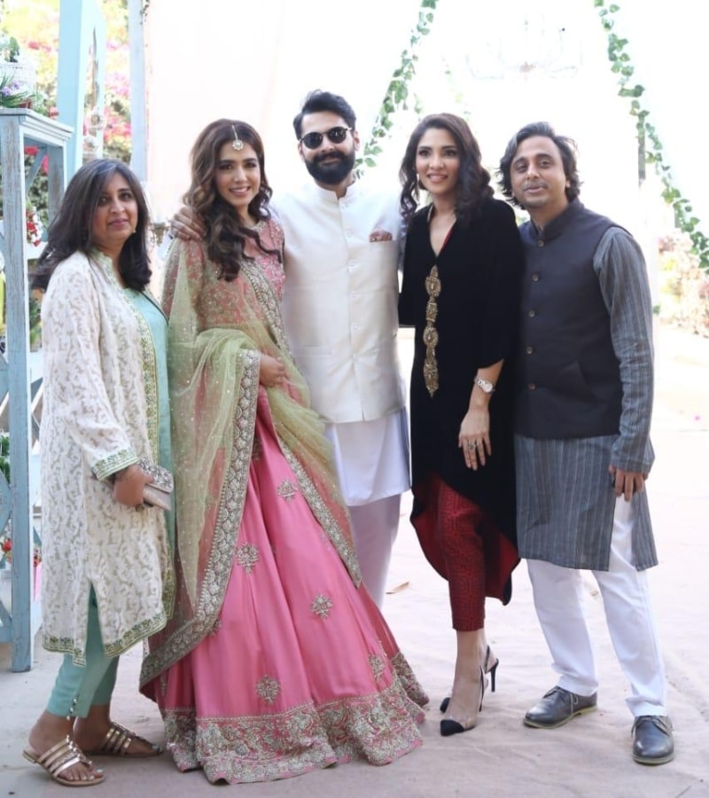 Mansha Pasha and Jibran Nasir had the most adorable engagement ceremony ...