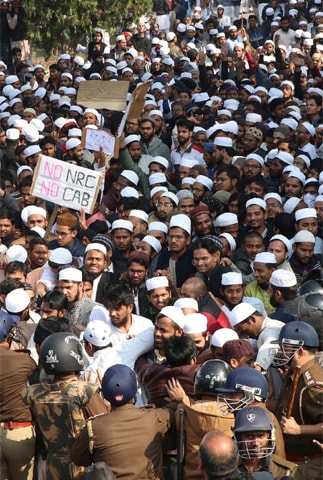 Students of Darul Uloom Nadwatul Ulama in Lucknow | AFP
