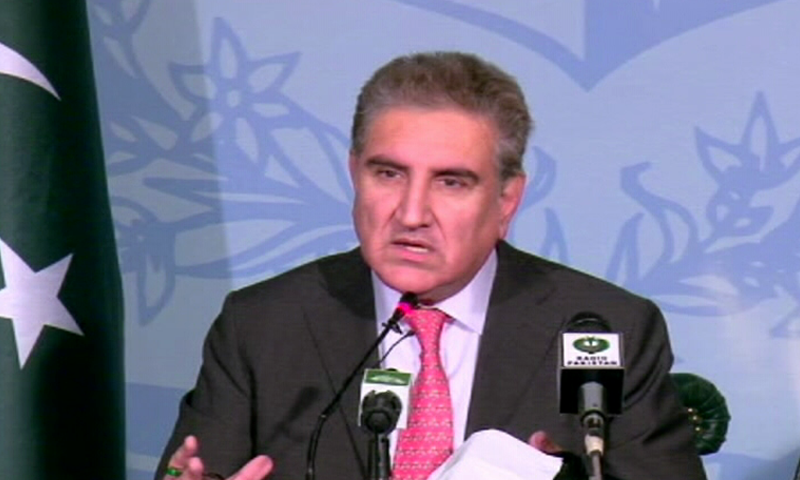 Foreign Minister Shah Mehmood Qureshi on Saturday called on the international community to help Kashmiris living in the Occupied Valley get their basic rights and push India to allow a United Nations fact-finding commission to travel to the region to investigate the abuses. — DawnNewsTV/File