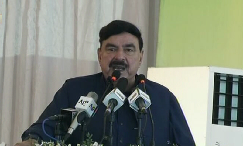 "I would like to suggest that we add the Peshawar-Jalalabad to the ML-1 track. I assure you prime minister sahib if that happens all smuggling will end in the country," says Sheikh Rashid. — DawnNewsTV "I would like to suggest that we add the Peshawar-Jalalabad to the ML-1 track. I assure you prime minister sahib if that happens all smuggling will end in the country," says Sheikh Rashid. — DawnNewsTV