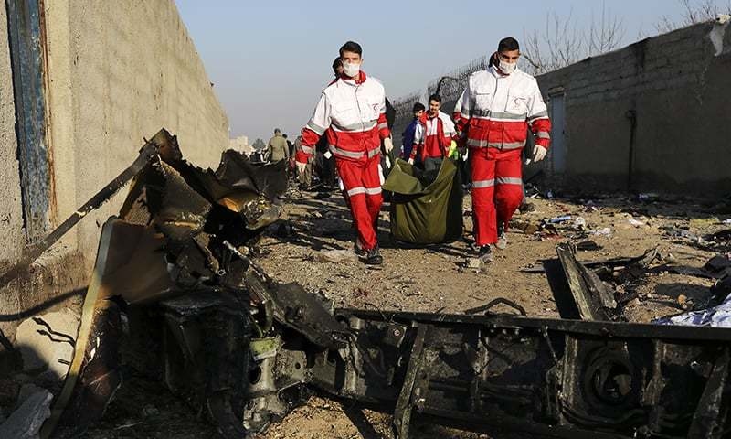 Surveillance footage earlier obtained showed two missiles were fired at the plane. — AP/File Surveillance footage earlier obtained showed two missiles were fired at the plane. — AP/File