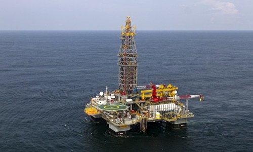 The Petroleum Division has sought security clearance of a dozen offshore blocks. — AFP/File