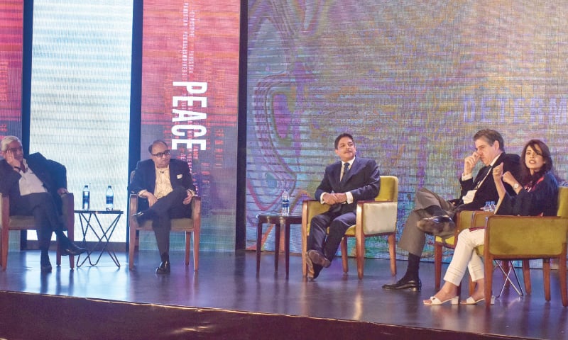 Najia Ashar speaks about electronic media and how it evolved with focus now shifting to digital media.&mdash;Fahim Siddiqi / White Star