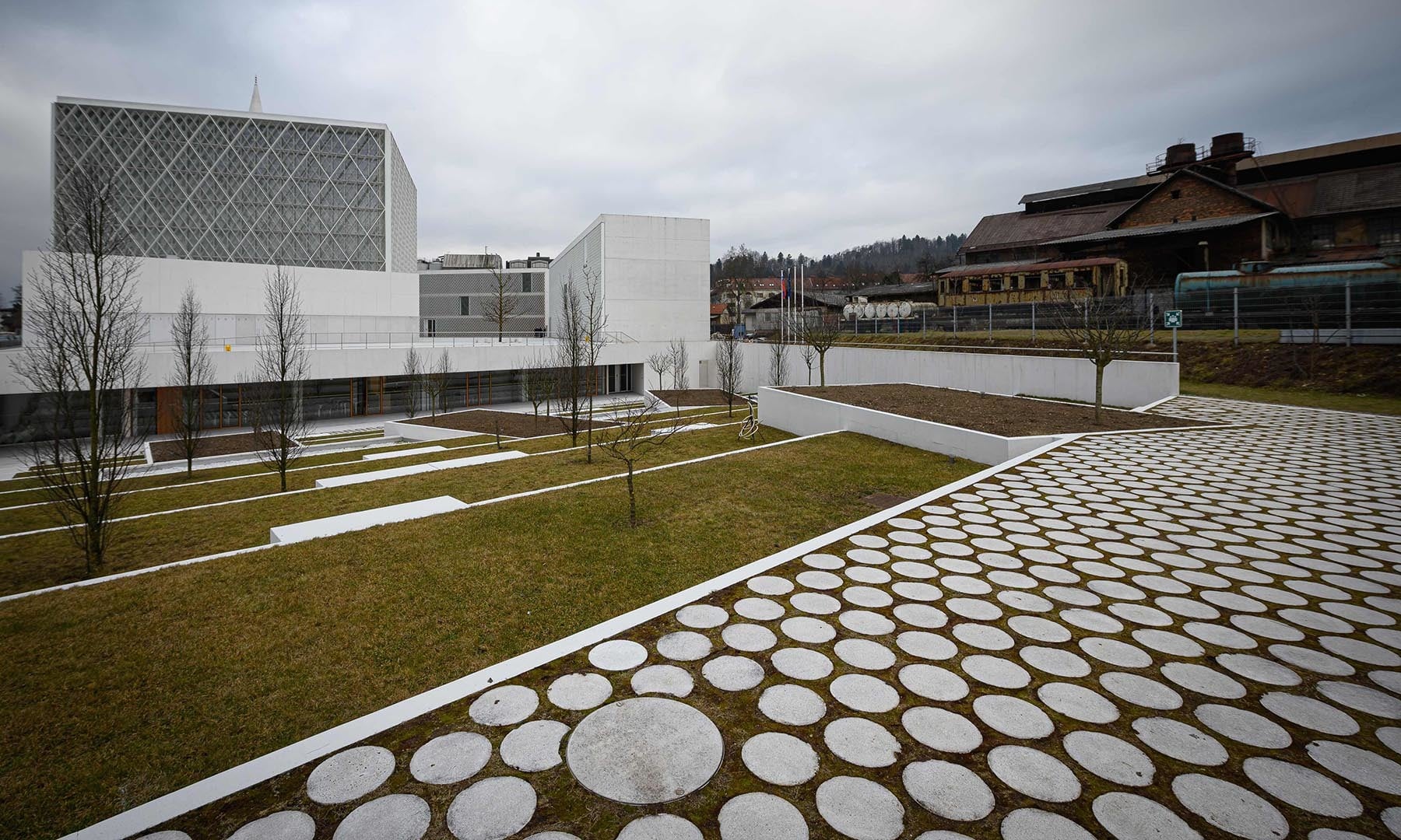 The mosque was designed by the Bevk Perovic Arhitekti architecture firm, in Ljubljana. — AFP