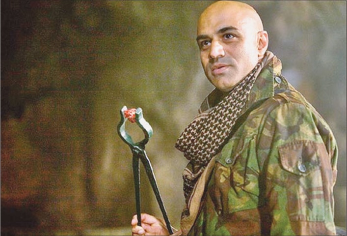 Faran Tahir playing the antagonist Raza in Iron Man