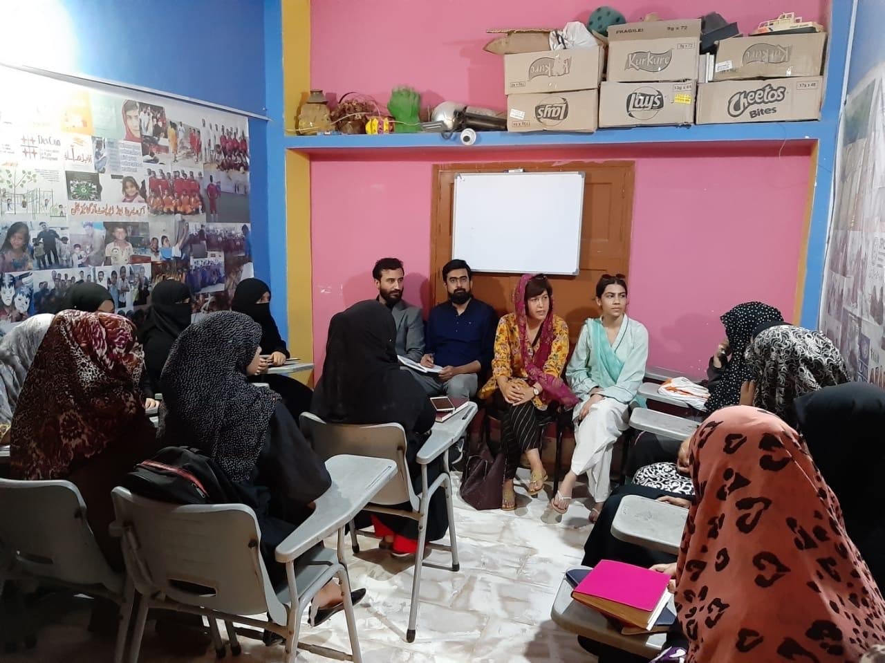 With the Tech Karo initiative, the aim is to train women in Lyari in technical skills. — Photo courtesy Twitter