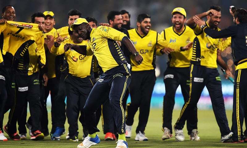 As it was the first offence of Peshawar Zalmi, all 11 playing members have been fined 10 per cent of their match fee. — AFP/File