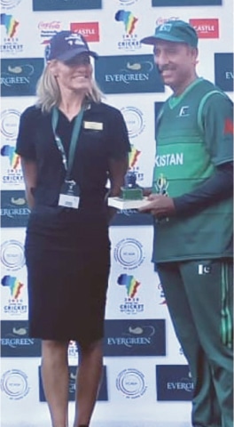 IMTIAZ Tarar ... Man of the Match for his fine show