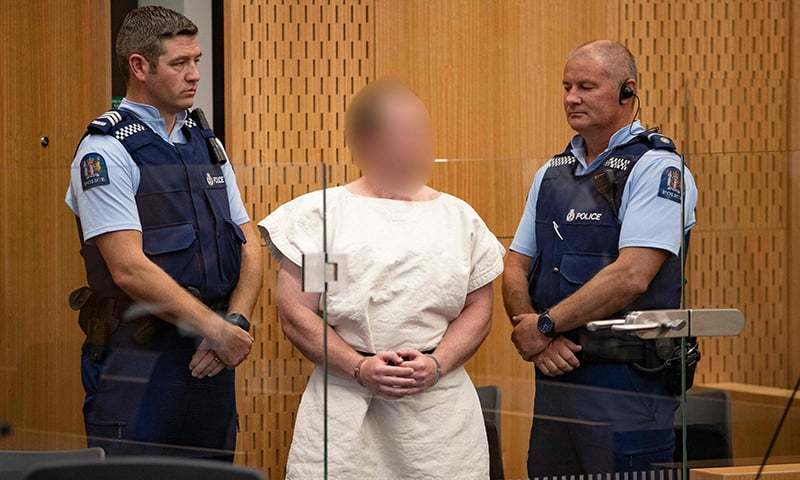 Brenton Tarrant, the man charged in relation to the Christchurch massacre appear in the dock charged with murder in the Christchurch District Court on March 16, 2019. — AFP/File