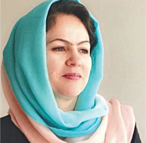 AFGHAN lawmaker Fawzia Koofi.