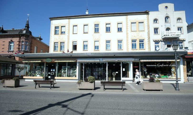 An almost empty street is pictured as the spread of Covid-19 continues in Ruedesheim, Germany, April 5.&mdash; Reuters