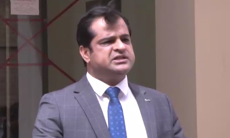 Balochistan government spokesperson Liaqat Shahwani. &mdash; DawnNewsTV