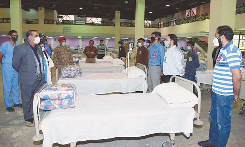 Karachi has largest number of patients; influx of patients from rural areas. &mdash; Dawn/File