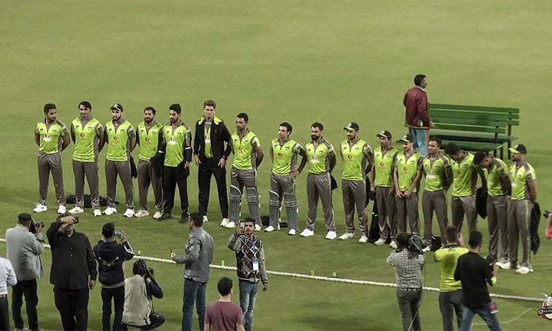 Aid will go to deserving people, says coach Aaqib Javed. &mdash; DawnNewsTV/File