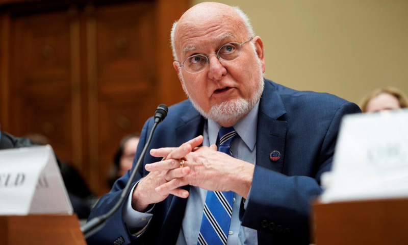 Centre for Disease Control and Prevention (CDC) director Robert Redfield. &mdash; Reuters/File