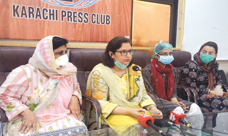 LEADING medical experts speak to the media at the KPC on Friday.&mdash;White Star