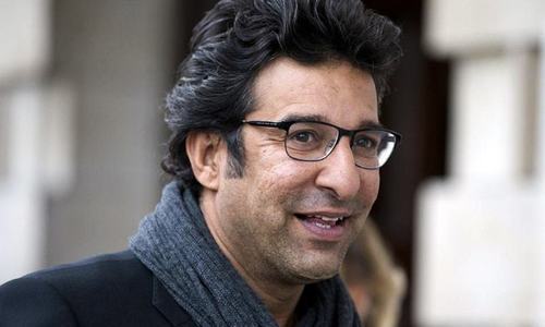 In online session, Wasim gives bowlers tips on improving in their performance. — AFP/File