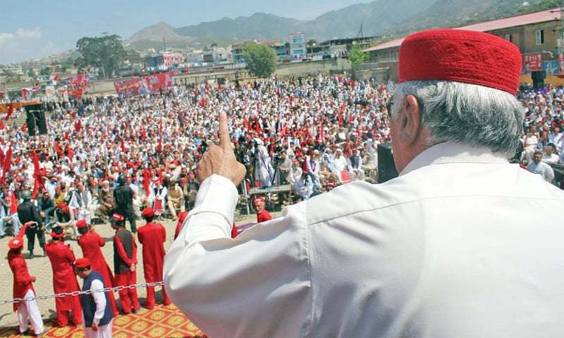 Party leader says the amendment was the result of a long struggle of ANP. &mdash; Dawn/File