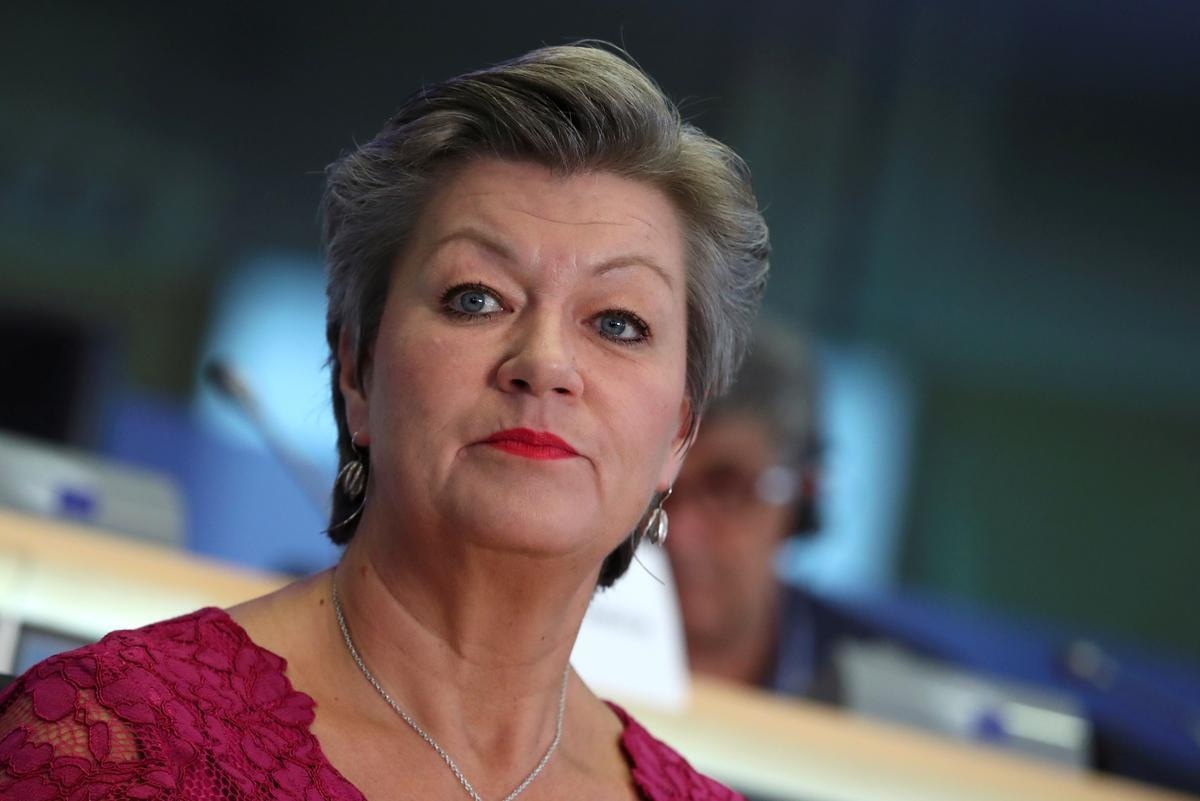 European Home Affairs Commissioner-designate Ylva Johansson of Sweden. — Reuters/File