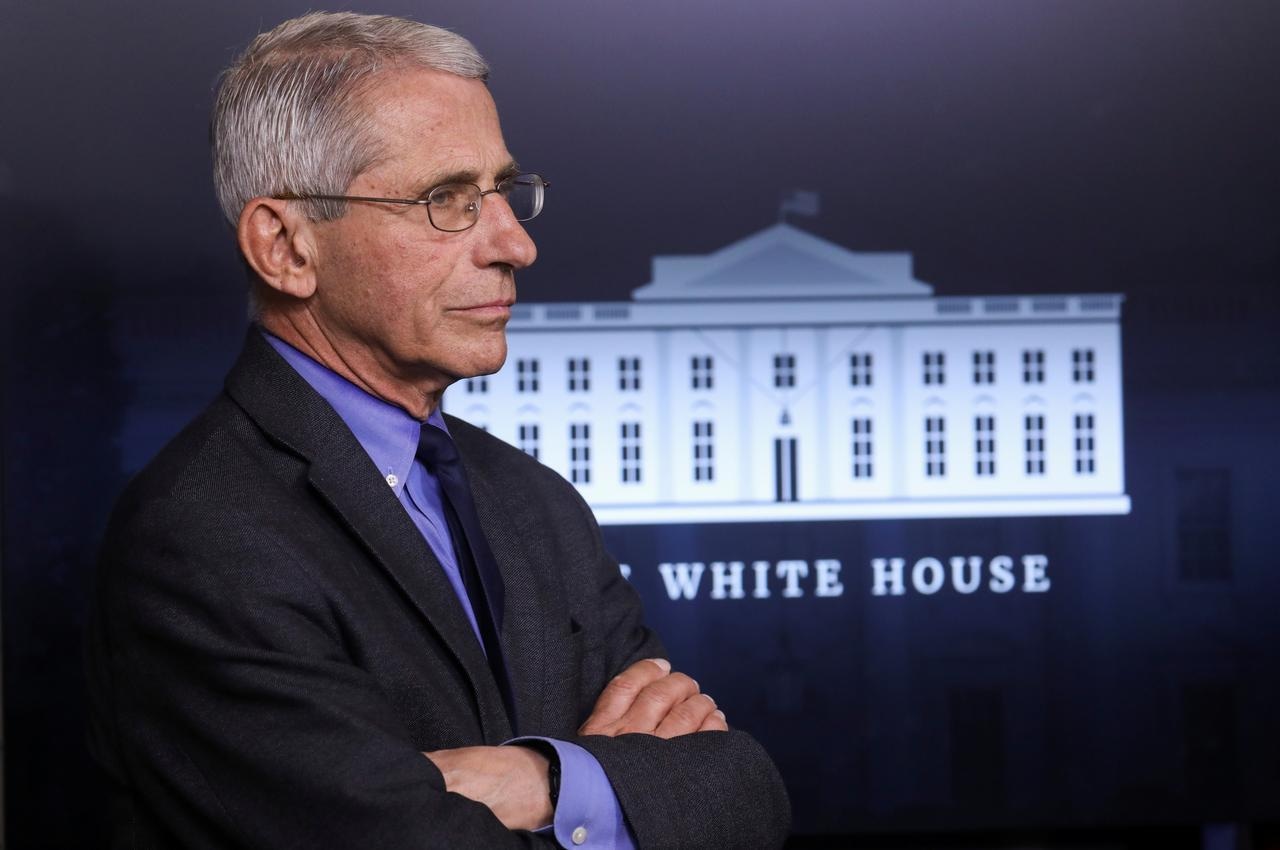 Dr Anthony Fauci. — Reuters