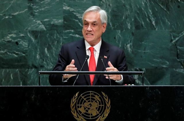 Chile's President Sebastian Pinera. &mdash; Reuters/File