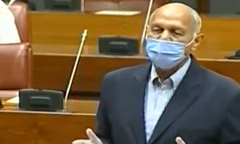 PML-N Senator Mushahid Hussain Syed. &mdash; DawnNewsTV