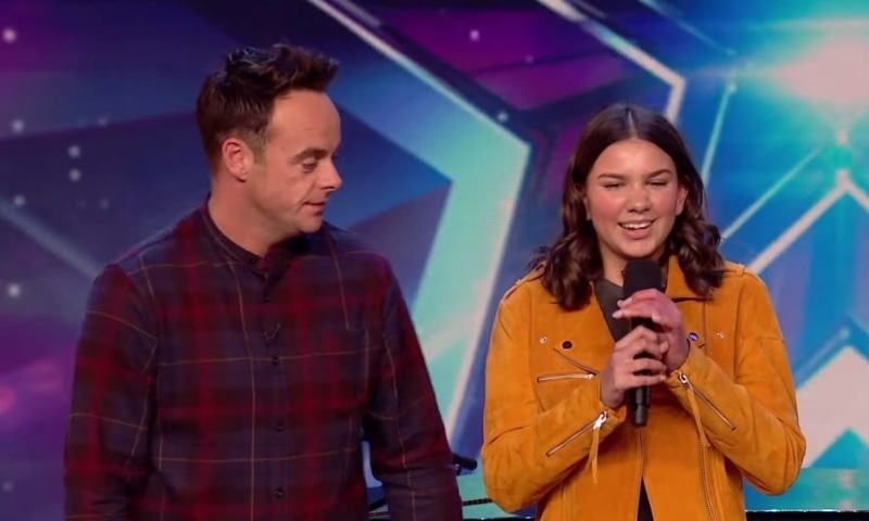 Sirine Jahangir's rendition of Gabrielle Aplin's My Salvation not only received a standing ovation from the audience, but also a yes from all four judges, taking her to the next round. — Screengrab courtesy Britain's Got Talent