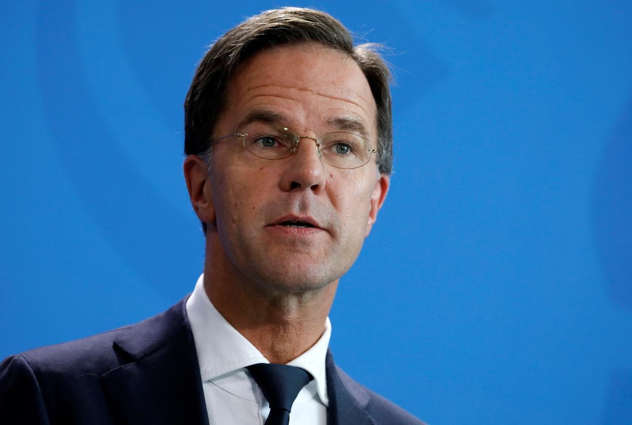 Dutch Prime Minister Mark Rutte. — Reuters