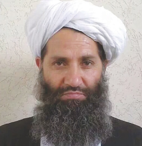 Mullah Haibatullah Akhundzada.—AFP