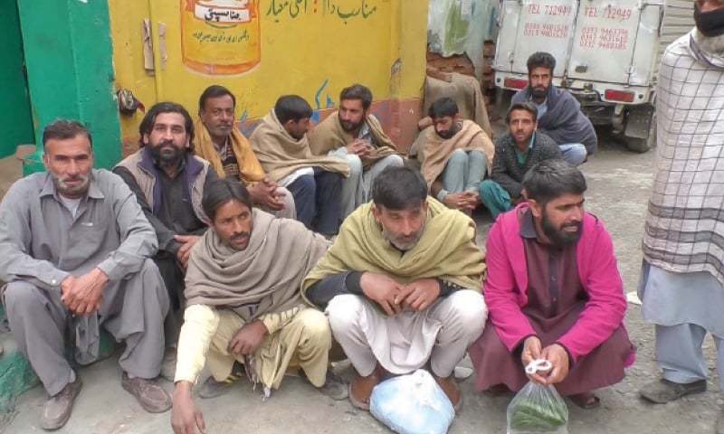 Shops sealed, transporters, commuters fined in different parts of province. — Dawn/File