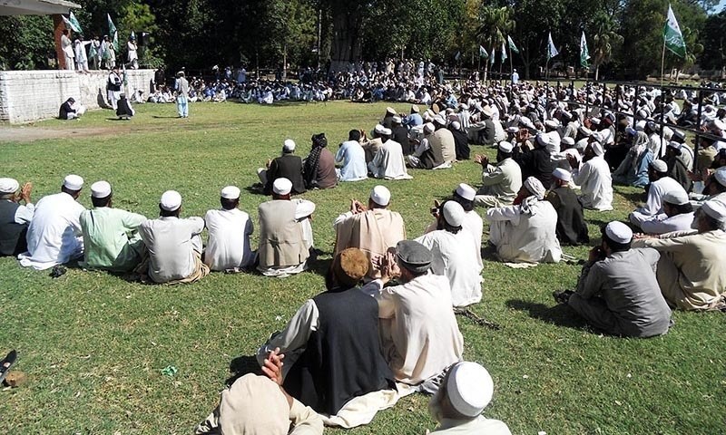 The Ahmadzai Wazir tribe held a session of its jirga at Kiri Kot in South Waziristan district on Friday. — APP/File