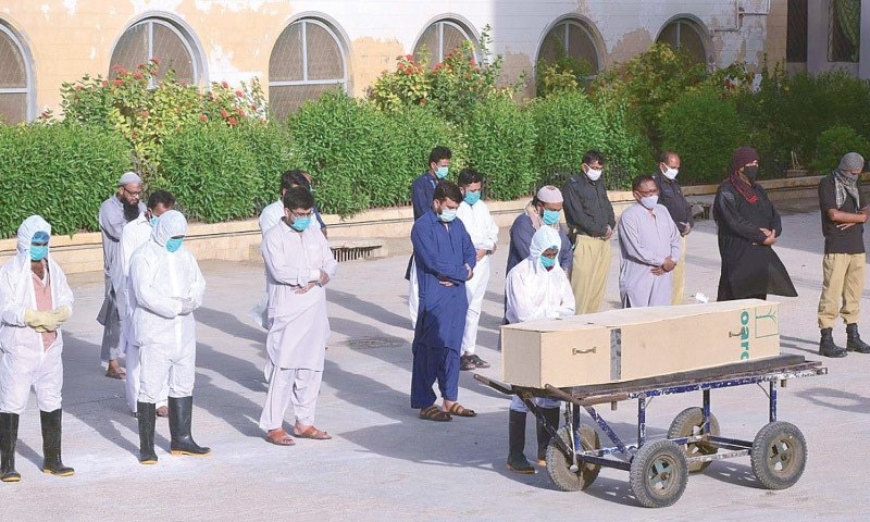 Report says most mortalities suffered by men with 81pc of them above 50. — APP/File Report says most mortalities suffered by men with 81pc of them above 50. — APP/File
