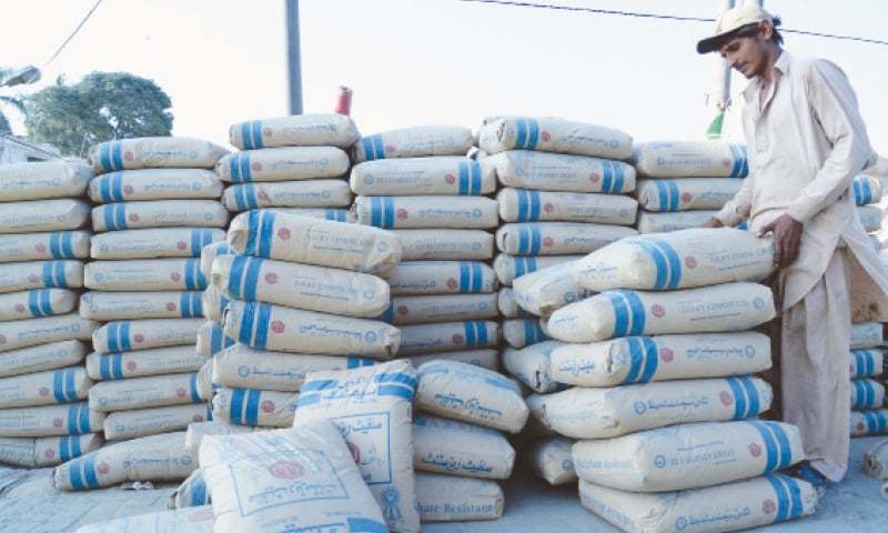 Domestic cement uptake increased by 19.63pc to 3.835m tonnes in June, from 3.206m tonnes in the same period of last year. — AFP/File