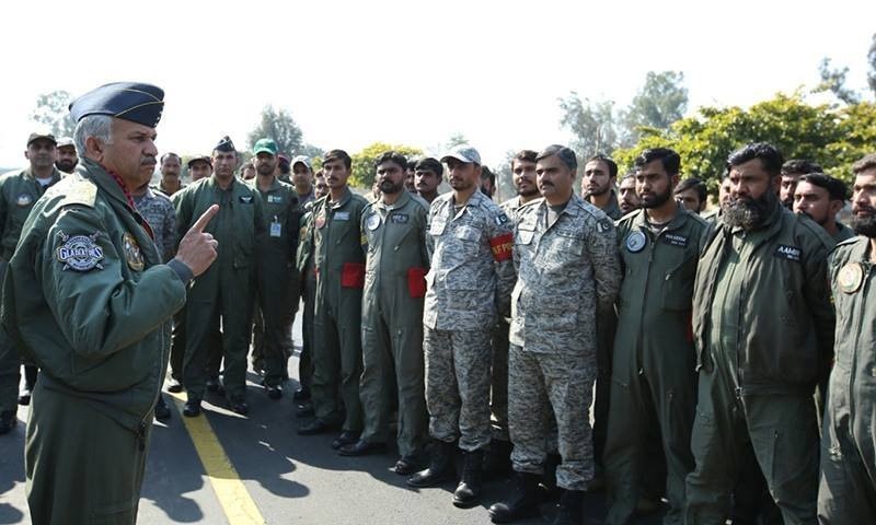 The air chief witnessed various operational activities at the base, including rapid deployment of fighter aircraft and combat support elements. — Photo courtesy PAF/File