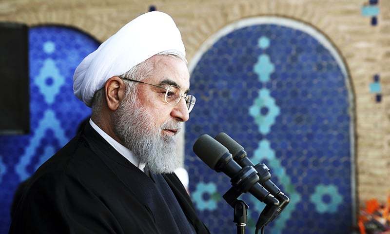 "Our military might and missile programmes are defensive," said Iranian President Hassan Rouhani. — AP/File