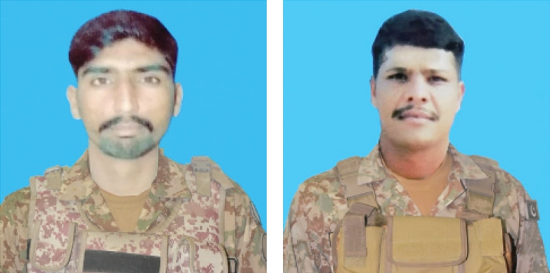 SEPOY Usman Akhtar and Naik Muhammad Imran