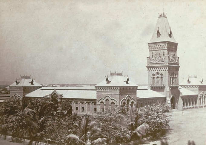 The iconic Empress Market of yore represents the majestic past.